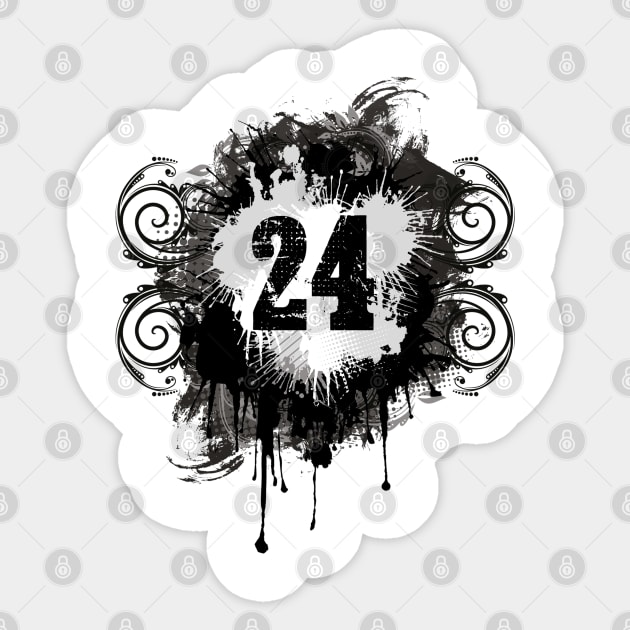 24 years old birthday gift Sticker by adouniss